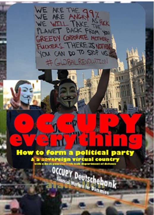 Close Up of Occupy Poster