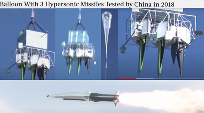 2018 - Facts Matter; Chinese test balloon launch of hypersonic missiles