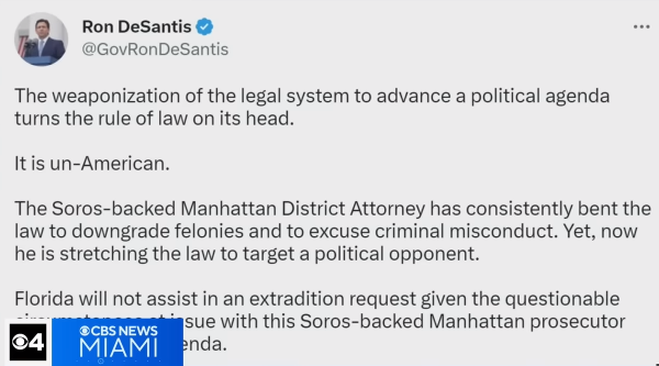 Soros-backed Manhattan district attorney