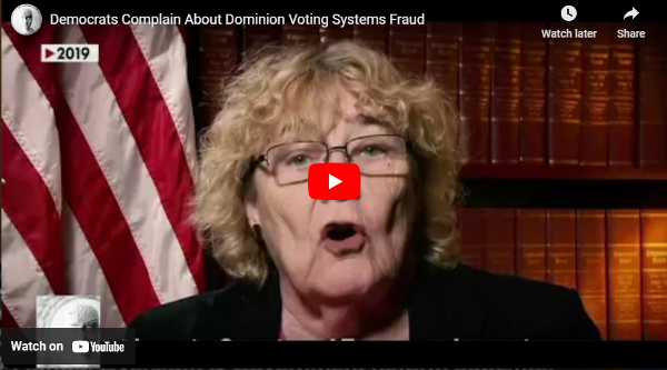 Democrats complain about Dominion Voting Systems Fraud