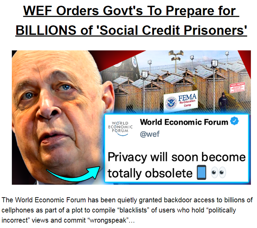 End of privacy and end of private property except for oligarchs ...hell is upon us