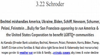 Schroder & their subsidiary, Bechtel