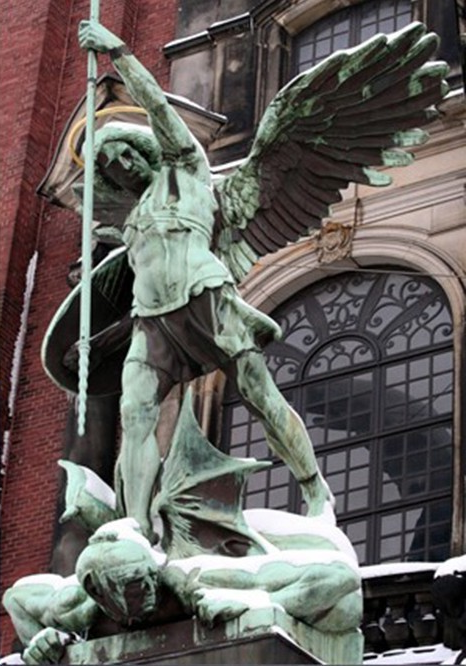 Archangel Michael Slaying Evil (your Adversary)