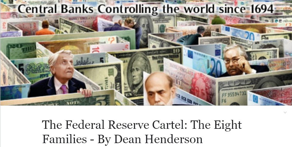 The Four Horsemen of Banking (Bank of America, JP Morgan Chase, Citigroup and Wells Fargo) own the Four Horsemen of Oil (Exxon Mobil, Royal Dutch/Shell, BP and Chevron Texaco); in tandem with Deutsche Bank, BNP, Barclays and other European old money behemoths. But their monopoly over the global economy does not end at the edge of the oil patch.  According to company 10K filings to the SEC, the Four Horsemen of Banking are among the top ten stock holders of virtually every Fortune 500 corporation.[1] So who then are the stockholders in these money center banks?