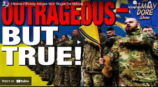 Ukraine war boosters are desperate to de-Nazify the Ukrainian military, but members of the Azov Battallion, the C14 group and any number of other paramilitary organizations seem determined to flaunt their neo-Nazi pride. Most recently, the Ukrainian military even adopted the Nazi-era slogan of Glory to Ukraine!?? ...making apologists' job all the more difficult.