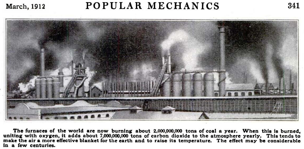 It's not greenhouse gases, it's the military.