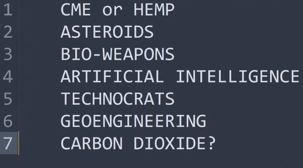 What could kill everyone on the planet, tomorrow?