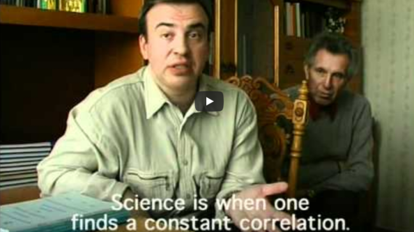 Alexei Yablokov: Science is when one finds a constant correlation. 