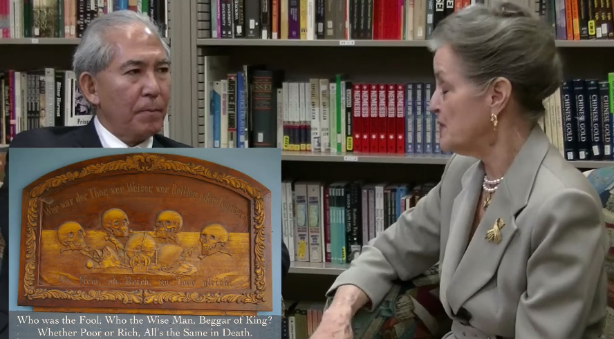 The German Skull & Bones Society of the Order of Death has a chapter at Yale University, for example, members include the DCIA then President George Herbie Walker Bush.