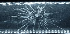 Nuclear radiation shooting out destroys life & inanimate objects. Nuclear radiation shooting out destroys life & inanimate objects.