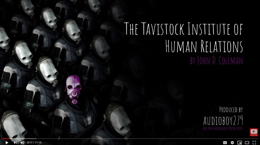 Tavistock invented MK-Ultra