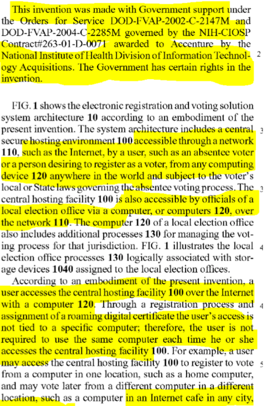 Patents for fake-able voting machines. Patents for fake-able voting machines.