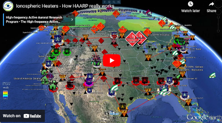 Ionospheric heaters for weather warfare Ionospheric heaters for weather warfare