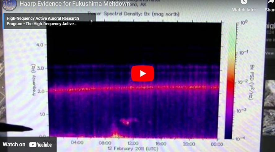 HAARP was involved in causing Fukushima earthquake.