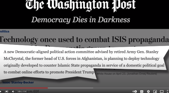 Weaponized social media Weaponized social media