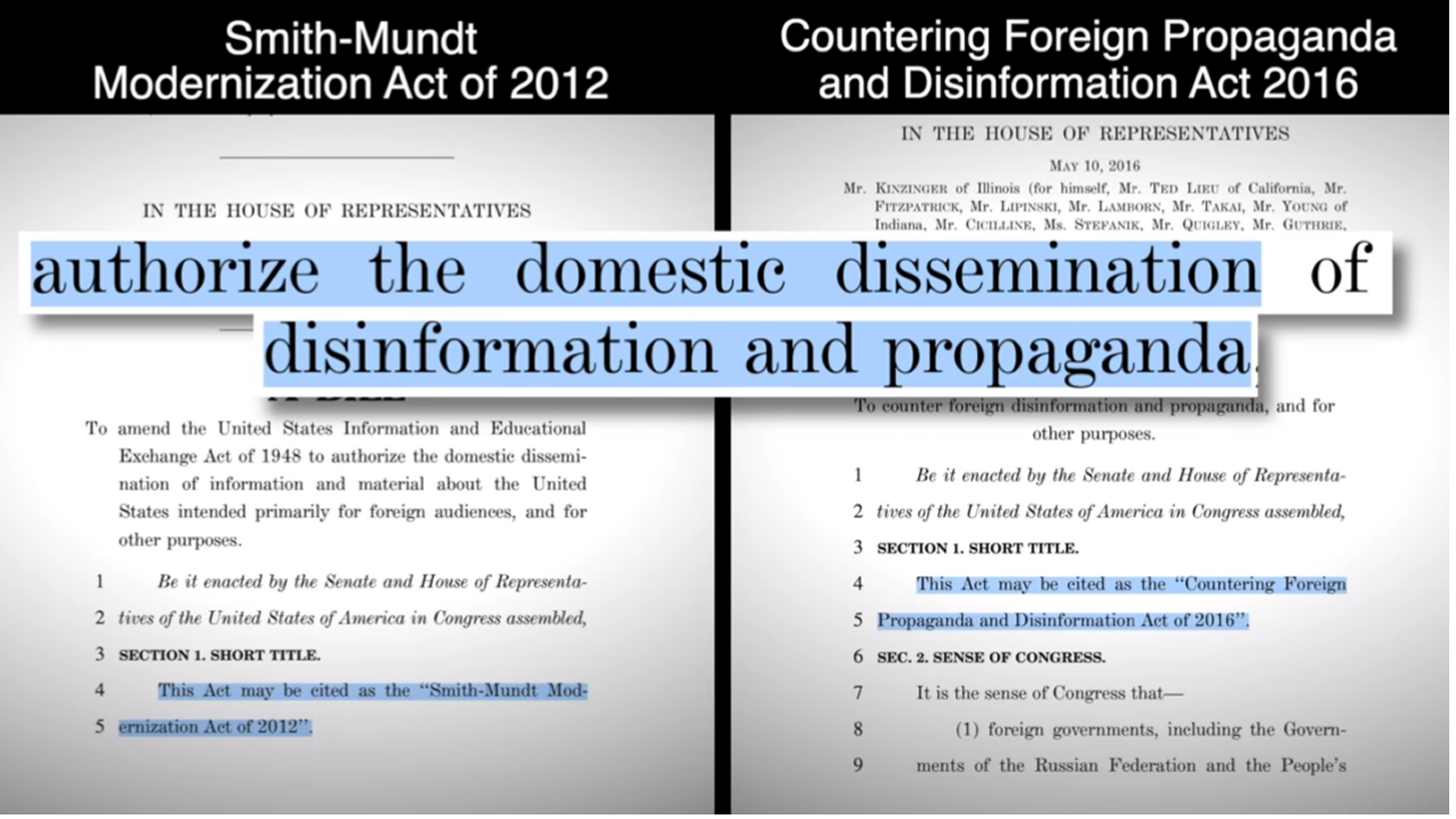 Authorizing domestic psyops to sway elections Authorizing domestic psyops to sway elections