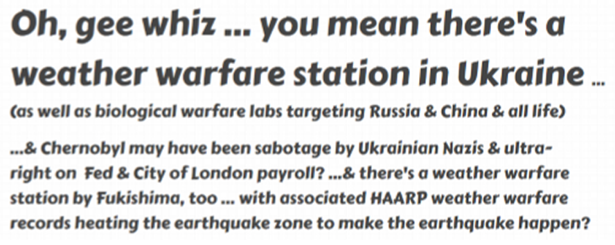 Weather warfare Weather warfare