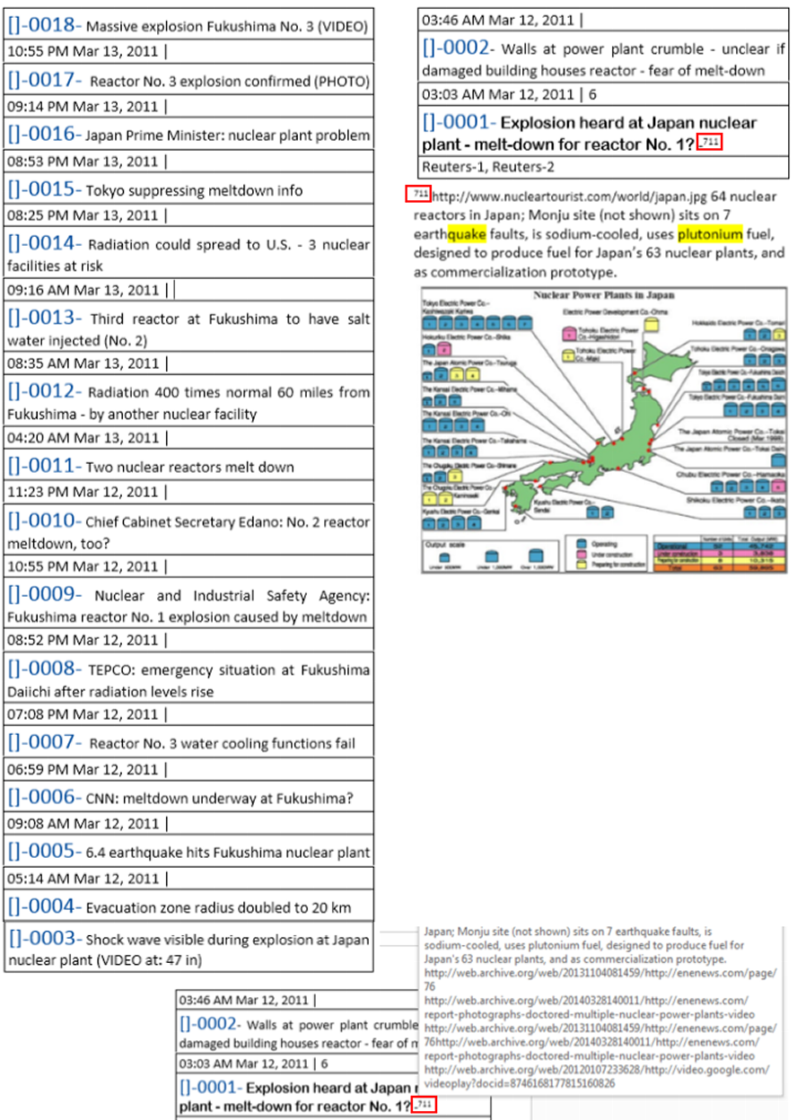 Example of an endnote in the text seen as a pop-up; then when toggled to the endnote.