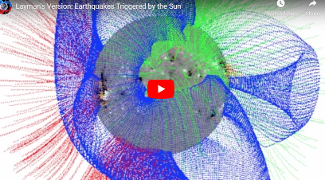 Earthquakes are triggered by the sun