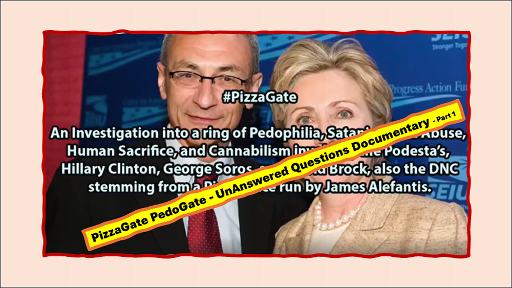 Pizza - Podesta Molesta & Hillary on the pillory